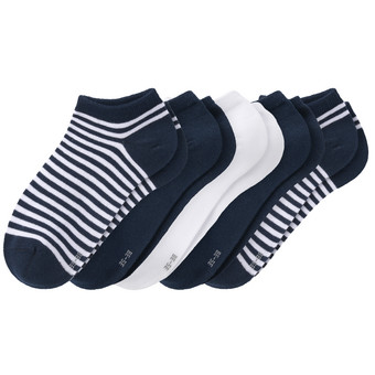 5 Paar Damen Sneaker-Socken im Set