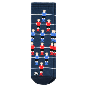 1 Paar Jungen Socken mit Fußball-Motiven