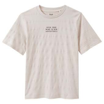Jungen T-Shirt mit Text-Print