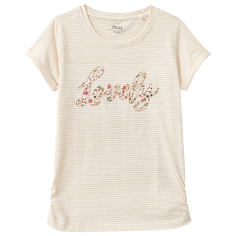 Mädchen T-Shirt mit Streifen