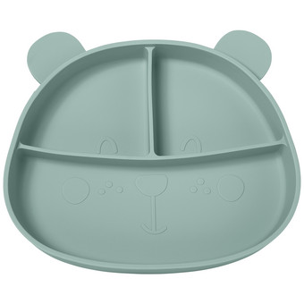 Silikon-Teller in Bären-Form