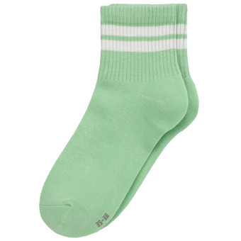 1 Paar Damen Tennissocken mit Streifen