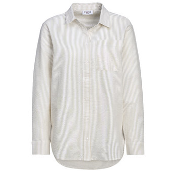 Damen Bluse in Seersucker-Optik