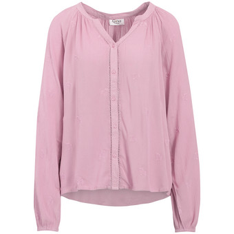 Damen Bluse in Crepp-Optik