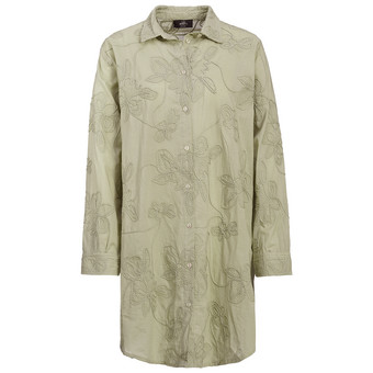 Damen Bluse mit Stickerei