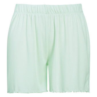 Damen Schlafshorts mit Ajour-Muster
