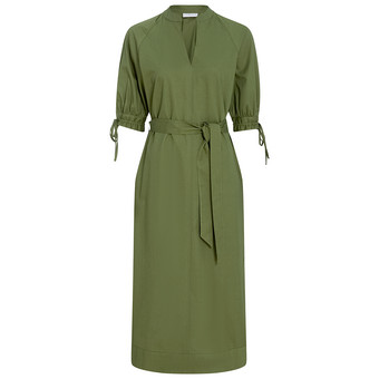 Damen Kleid mit Bindegürtel