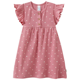 Baby Kleid mit Rippstruktur