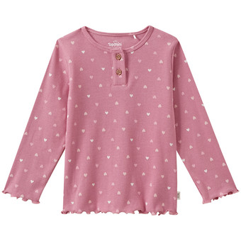 Baby Langarmshirt mit Allover-Print