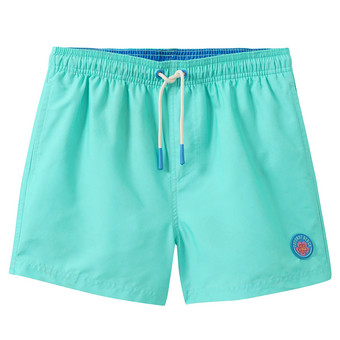 Jungen Badeshorts mit gummierter Applikation