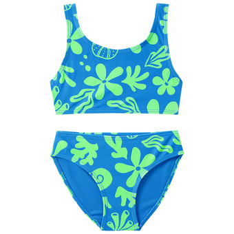 Mädchen Bikini mit Allover-Print