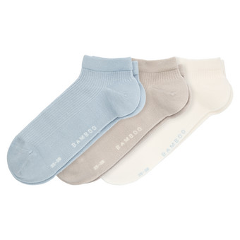 3 Paar Damen Sneaker-Socken im Set