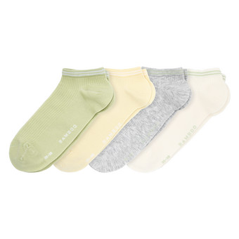 4 Paar Damen Sneaker-Socken im Set