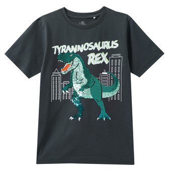 Jungen T-Shirt mit Wendepailletten