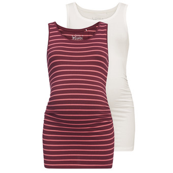 2 Damen Umstands-Tops im Set