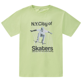 Jungen T-Shirt mit Skater-Print