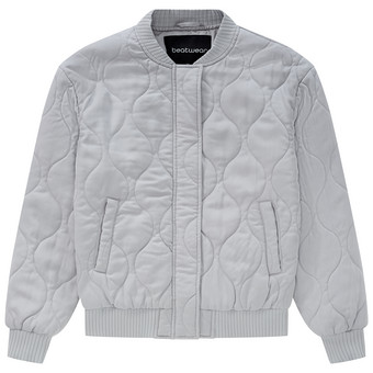 Mädchen Steppjacke mit Wellensteppung