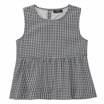 Mädchen Bluse mit Vichy-Karo