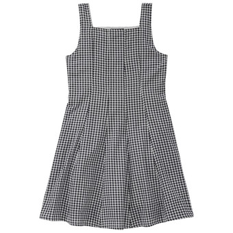Mädchen Kleid mit Vichy-Karo
