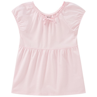 Mädchen T-Shirt mit Zierschleife