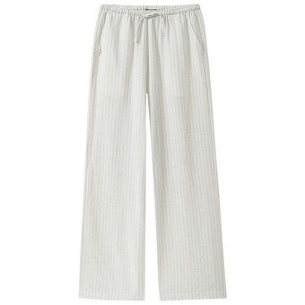 Mädchen Leinen-Hose mit Tunnelzug