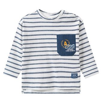 Baby Langarmshirt mit Streifen