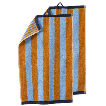 2 Gästetücher aus Baumwolle