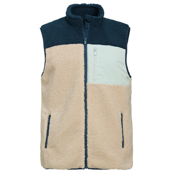 Herren Teddyweste mit Taschen