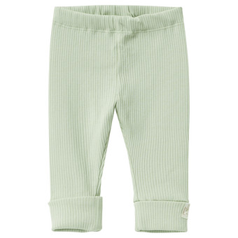 Newborn Leggings mit Rippstruktur