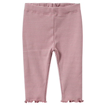Newborn Leggings mit Rippstruktur