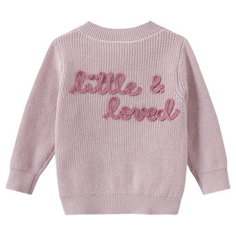 Newborn Strickjacke mit Applikation