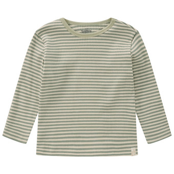 Baby Langarmshirt mit Rippstruktur
