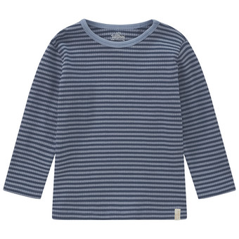 Baby Langarmshirt mit Rippstruktur