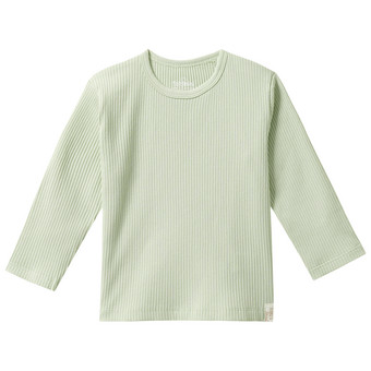 Baby Langarmshirt mit Rippstruktur