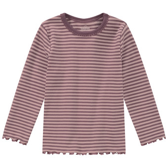Baby Langarmshirt mit Rippstruktur