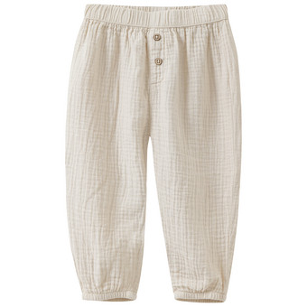 Baby Musselinhose mit Zierknöpfen