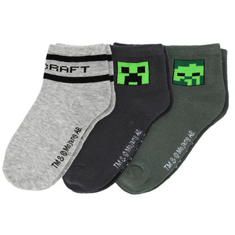 3 Paar Minecraft Socken im Set