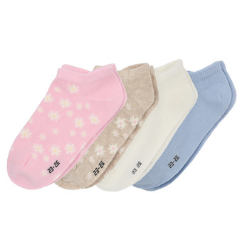 4 Paar Mädchen Sneaker-Socken im Set