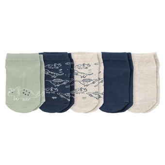 5 Paar  Baby Sneaker-Socken im Set