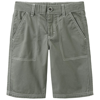Jungen Shorts mit Kontrastnähten 