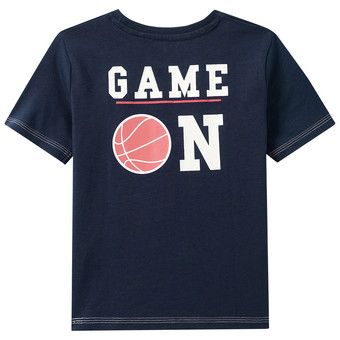 Jungen T-Shirt mit großem Rücken-Print