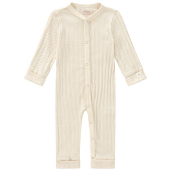 Newborn Schlafanzug mit Rippstruktur