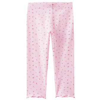 Mädchen Capri-Leggings mit Rippstruktur