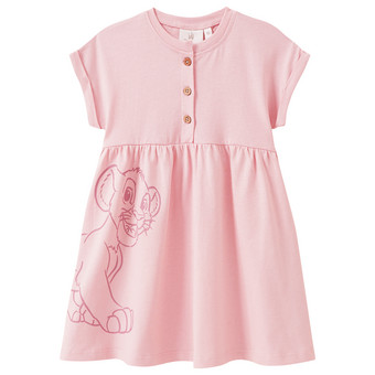 Der König der Löwen Kleid mit Knopfleiste