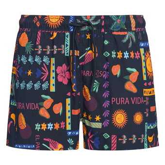 Herren Badeshorts mit Allover-Print