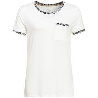 Damen Schlafshirt mit Leo-Details
