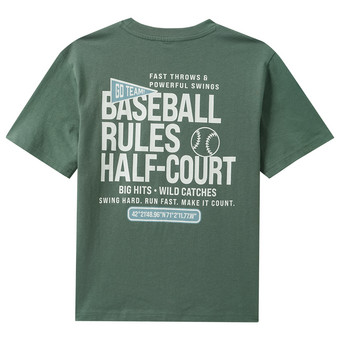 Jungen T-Shirt mit großem Rücken-Print