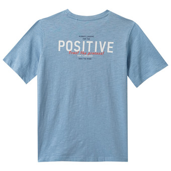 Jungen T-Shirt mit Schriftzug-Print
