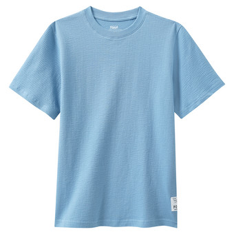 Jungen T-Shirt mit Waffelstruktur