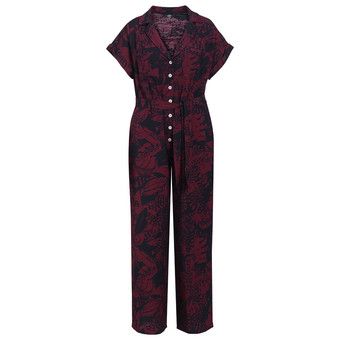 Damen Jumpsuit mit Allover-Print